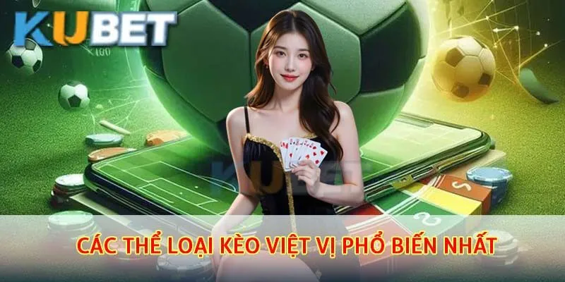 Các thể loại kèo việt vị phổ biến nhất
